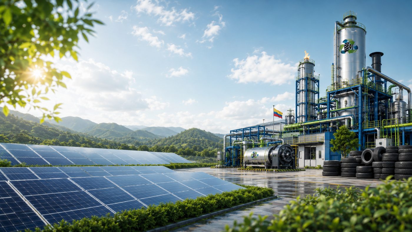 Planta solar fotovoltaica de Tires Energy Company